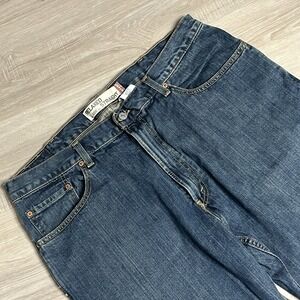 Levis 559 Jeans Mens 38x30 Blue Relaxed Straight Baggy Fit Dark Denim Y2K